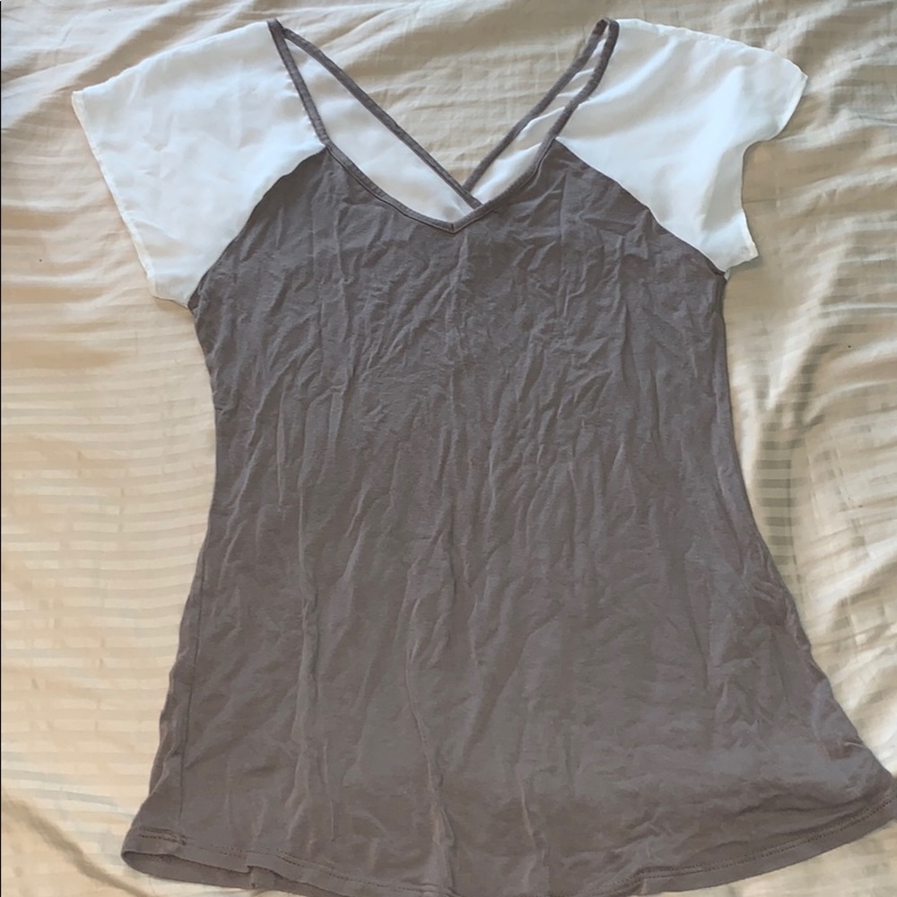 Chiffon Sleeve Top
